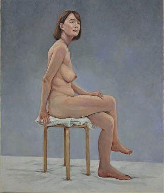 京都芸術大学裸婦肖像画
